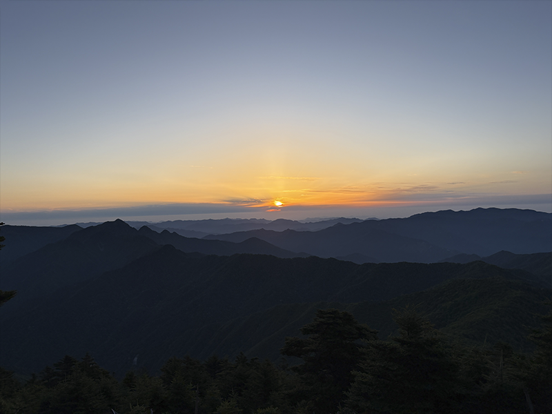 聖地巡礼「弥山」